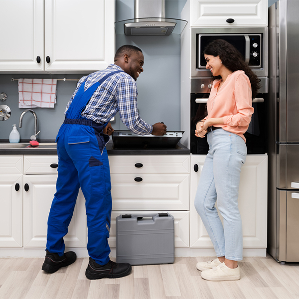 how long does it typically take to complete cooktop repair services in Enetai